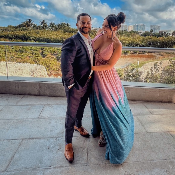 NWOT PATBO LUREX GOWN 😍 - Picture 7 of 7